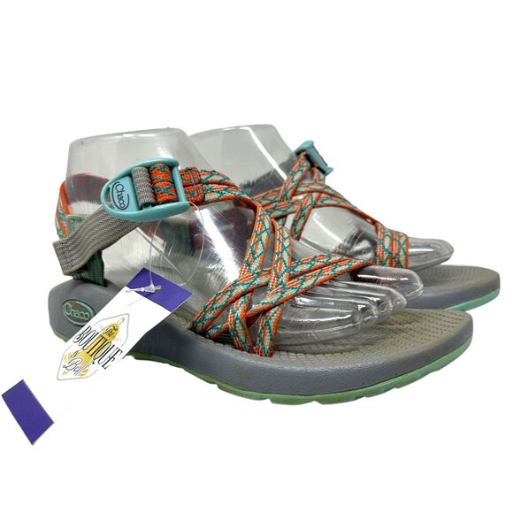 Chaco Shoes - Chaco Womens 6 Classic Paloma Tangerine Sandals Outdoor Hiking J106096 Comfort